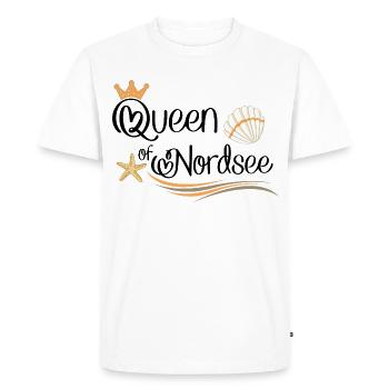Gifts for women from the coast - Men's Premium Organic T-Shirt - white - Front - Nico (187cm)