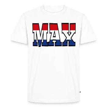 Max 33 pour tous les fans de course * - T-shirt Premium bio Homme - blanc - Devant - Nico (187cm)