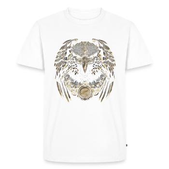 Aigle doré - T-shirt Premium bio Homme - blanc - Devant - Nico (187cm)