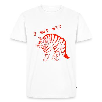 Tu sais mon pote ? - T-shirt Premium bio Homme - blanc - Devant - Nico (187cm)