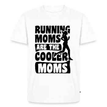 Écrou de course - T-shirt Premium bio Homme - blanc - Devant - Nico (187cm)
