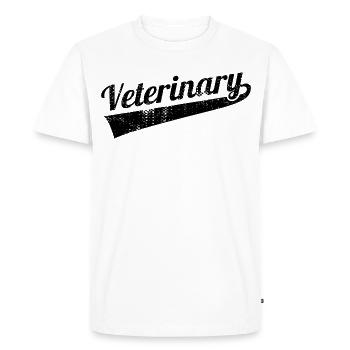 Veterinarian - Men's Premium Organic T-Shirt - white - Front - Nico (187cm)