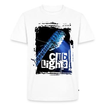 Lumières du club Rostock - T-shirt Premium bio Homme - blanc - Devant - Nico (187cm)