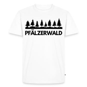 Arène de la forêt du Palatinat - T-shirt Premium bio Homme - blanc - Devant - Nico (187cm)