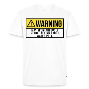 Water Polo Water Polo Water Polo - Men's Premium Organic T-Shirt - white - Front - Nico (187cm)