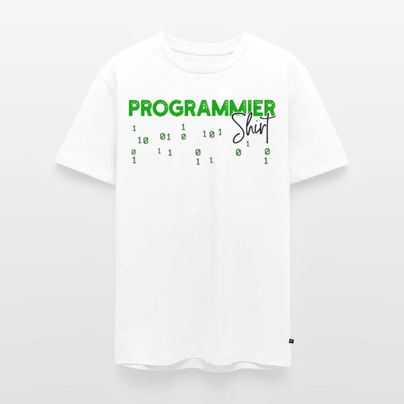 Programmer Developer Code Statement Scripting Men's Premium Organic T-Shirt