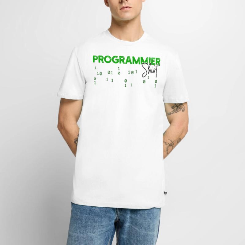 Programmer Developer Code Statement Scripting Men's Premium Organic T-Shirt