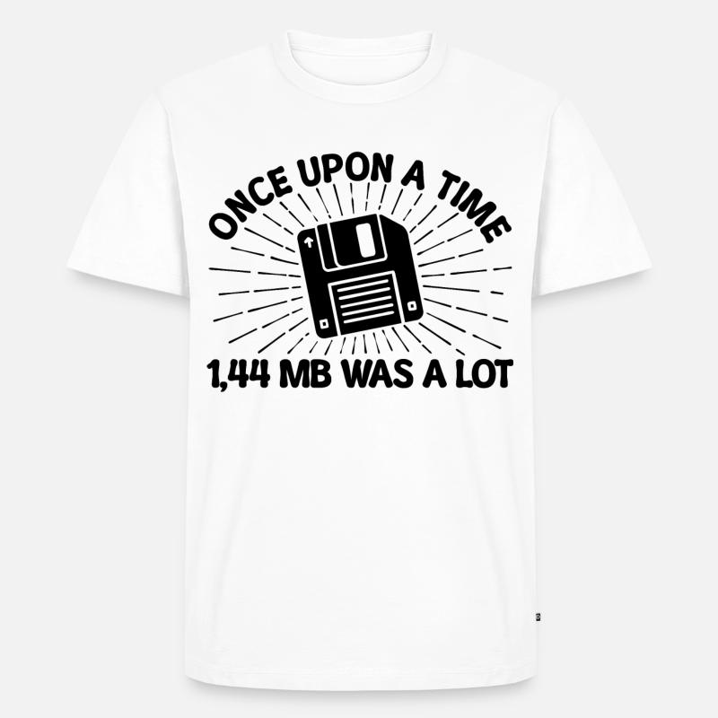 Déclaration du développeur Programmer Debug Skripting - T-shirt Premium bio Homme - blanc