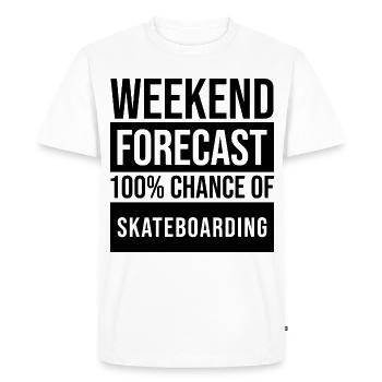 Patinage Patinage - T-shirt Premium bio Homme - blanc - Devant - Nico (187cm)