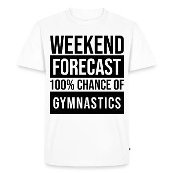 Gymnast Gymnast Gymnast - Men's Premium Organic T-Shirt - white - Front - Nico (187cm)