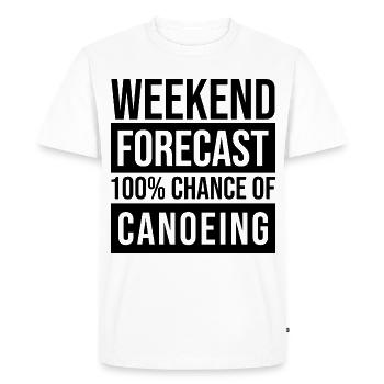 Canoeing Canoeing Canoeing - Men's Premium Organic T-Shirt - white - Front - Nico (187cm)