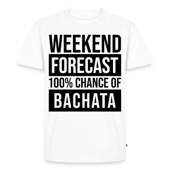 Bachata Bachata Bachata - T-shirt Premium bio Homme - blanc - Devant - Nico (187cm)