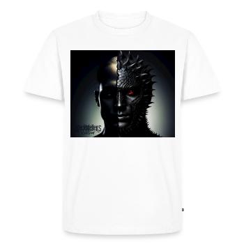 Jumeaux Ténèbres à - T-shirt Premium bio Homme - blanc - Devant - Nico (187cm)