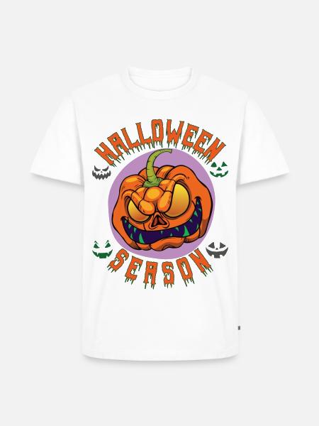 Saison d’Halloween - T-shirt Premium bio Homme - blanc