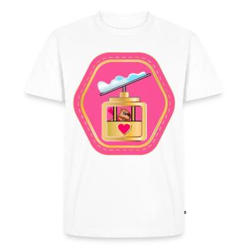 CAPYBARA SKIING GONDOLA LIFT - Men's Premium Organic T-Shirt - white - Front - Nico (187cm)