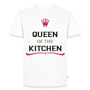 Dictons amusants pour les femmes - T-shirt Premium bio Homme - blanc - Devant - Nico (187cm)