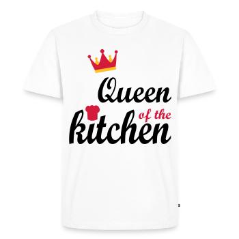 Cadeaux pour les femmes qui aiment cuisiner - T-shirt Premium bio Homme - blanc - Devant - Nico (187cm)