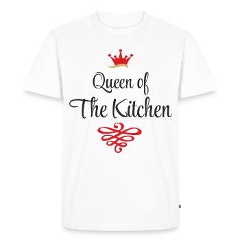 Funny T-shirts for women who like to cook - Men's Premium Organic T-Shirt - white - Front - Nico (187cm)