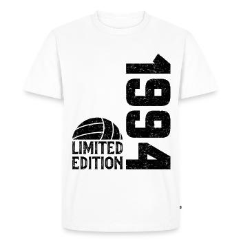 30e Anniversaire 1994 Édition Limitée Volleyball - T-shirt Premium bio Homme - blanc - Devant - Nico (187cm)