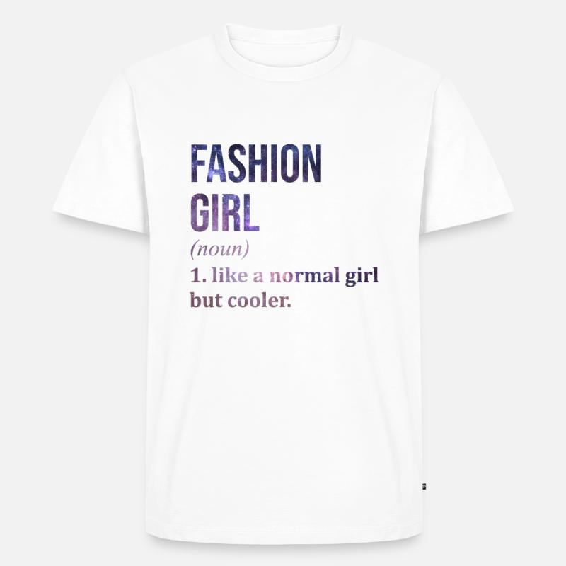 Mode - Männer Premium Bio T-Shirt - Weiß