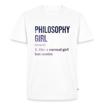Philosophie Philosophie Philosophie - T-shirt Premium bio Homme - blanc - Devant - Nico (187cm)