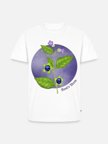 Devil's Berry - Men's Premium Organic T-Shirt - white