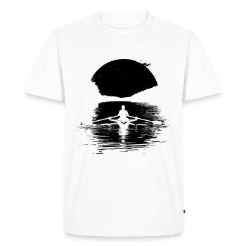 Ramer - T-shirt Premium bio Homme - blanc - Devant - Nico (187cm)