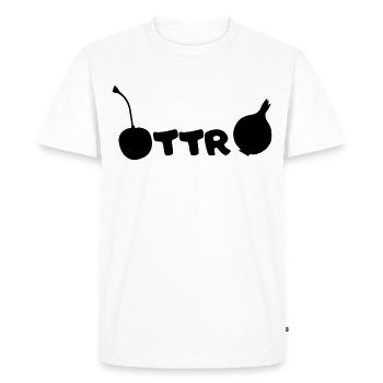 Nice sweater for Christmas, Christmas, Christmas # - Men's Premium Organic T-Shirt - white - Front - Nico (187cm)