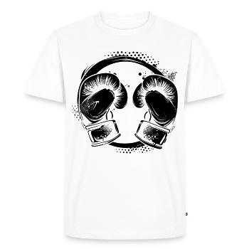 Kickboxing - T-shirt Premium bio Homme - blanc - Devant - Nico (187cm)