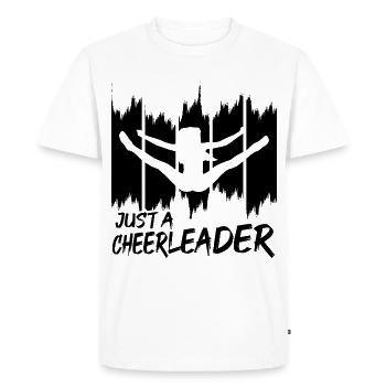 Cheerleader - T-shirt Premium bio Homme - blanc - Devant - Nico (187cm)
