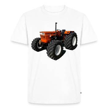 Centrale électrique sur roues - T-shirt Premium bio Homme - blanc - Devant - Nico (187cm)