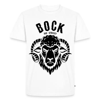 Fancy stress? - Men's Premium Organic T-Shirt - white - Front - Nico (187cm)