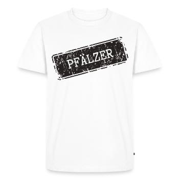 Conception d'impression régionale du Palatinat - T-shirt Premium bio Homme - blanc - Devant - Nico (187cm)