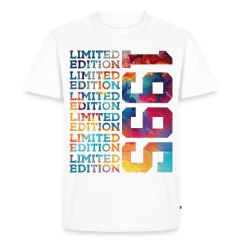 ÉDITION LIMITÉE 31 ANS 31 ANS 1995 - T-shirt Premium bio Homme - blanc - Devant - Nico (187cm)