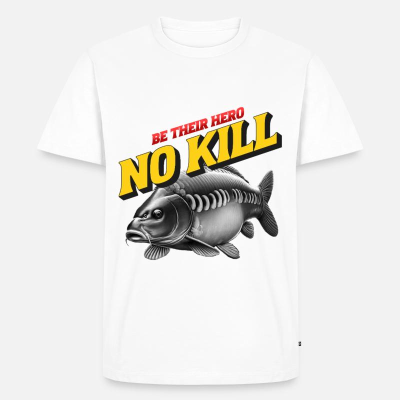 CAPE: Sei ihr Held! - Männer Premium Bio T-Shirt - Weiß