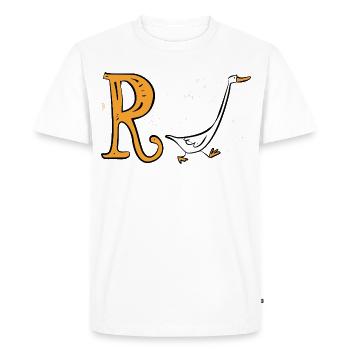 Current pension 2026 - Retirement - Pension - Men's Premium Organic T-Shirt - white - Front - Nico (187cm)