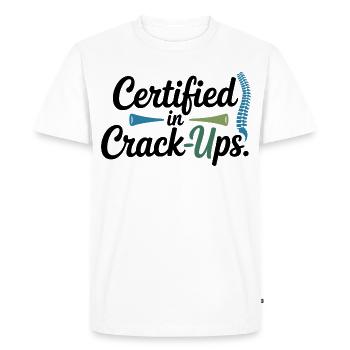 Chiropractor Alignment Is Everything Professional - Men's Premium Organic T-Shirt - white - Front - Nico (187cm)