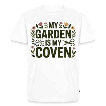 Certified Clinical Botanical Specialist Apparel  - Men's Premium Organic T-Shirt - white - Front - Nico (187cm)