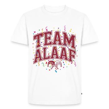 Équipe Alaaf Cologne - T-shirt Premium bio Homme - blanc - Devant - Nico (187cm)