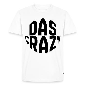 C’est dingue! - T-shirt Premium bio Homme - blanc - Devant - Nico (187cm)