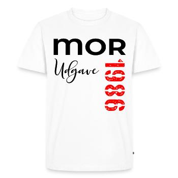Mor 1986 Udgave - Men's Premium Organic T-Shirt - white - Front - Nico (187cm)