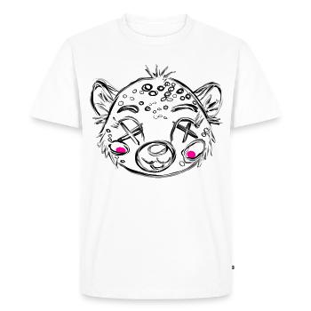 Dead Leo Gray - Men's Premium Organic T-Shirt - white - Front - Nico (187cm)