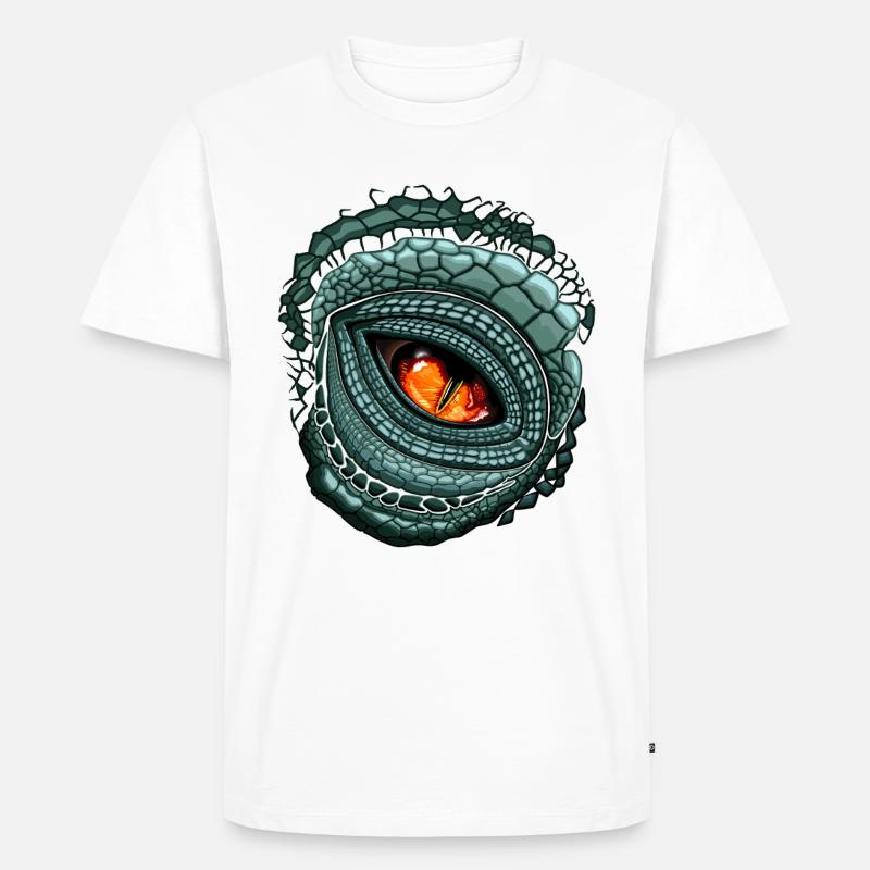 Ur-Augenräuber - Männer Premium Bio T-Shirt - Weiß