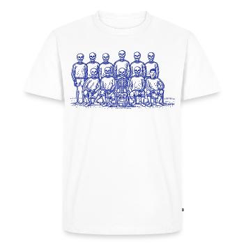Football Friends UNTOT EDITION - T-shirt Premium bio Homme - blanc - Devant - Nico (187cm)