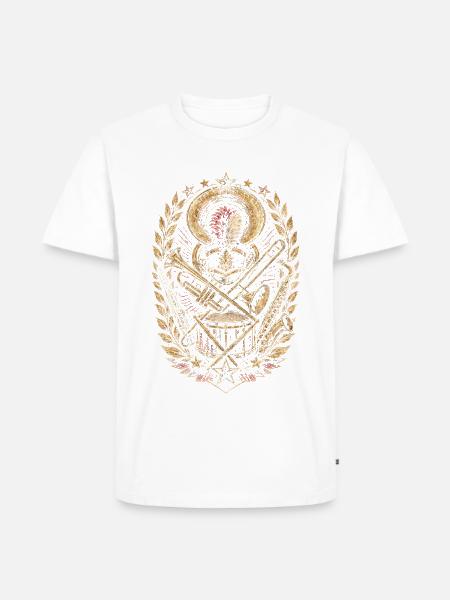 Spielmannszug Blaskapelle - Männer Premium Bio T-Shirt - Weiß
