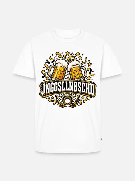 Junggesellenabschied - Männer Premium Bio T-Shirt - Weiß