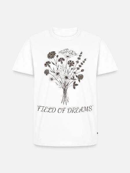 Blumenstrauß der Träume - Männer Premium Bio T-Shirt - Weiß