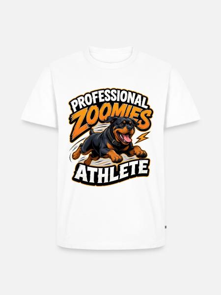 Rottweiler - Männer Premium Bio T-Shirt - Weiß