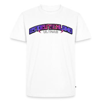 East Germany Ultras Ossis East East Germans - Men's Premium Organic T-Shirt - white - Front - Nico (187cm)