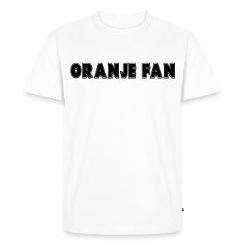 Orange fan de la famille royale pour le Jour du Roi # - T-shirt Premium bio Homme - blanc - Devant - Nico (187cm)